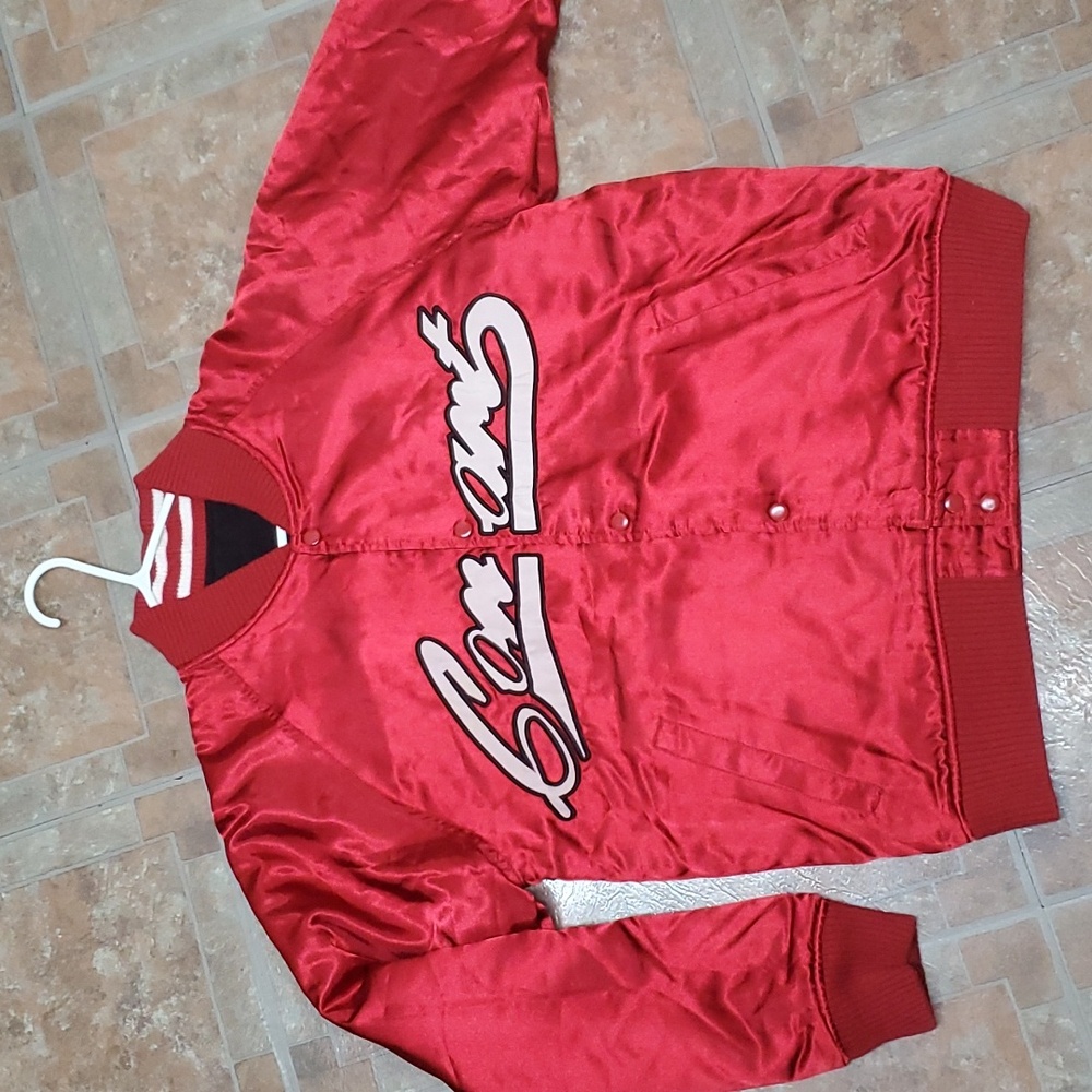 Rare!! CONART reversible varsity jacket